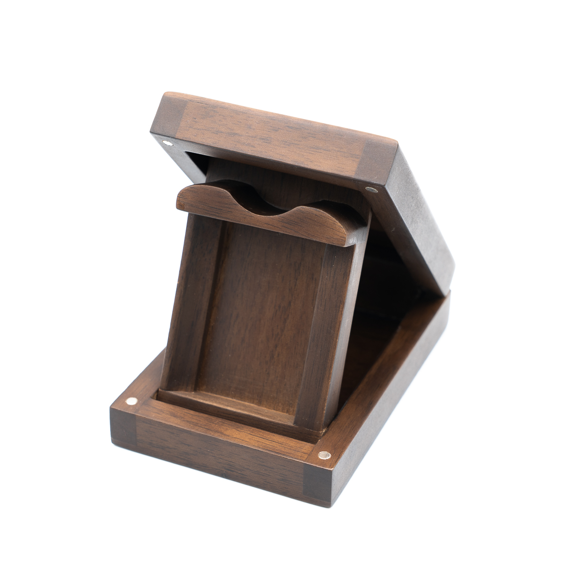 御守り御本尊様ケース スタンドタイプ ウォールナット無垢 創価学会