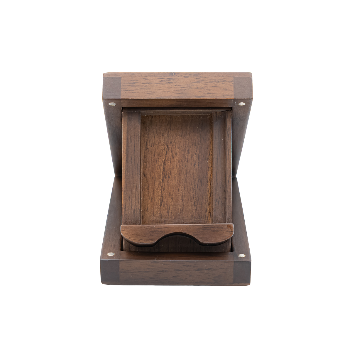 御守り御本尊様ケース スタンドタイプ ウォールナット無垢 創価学会