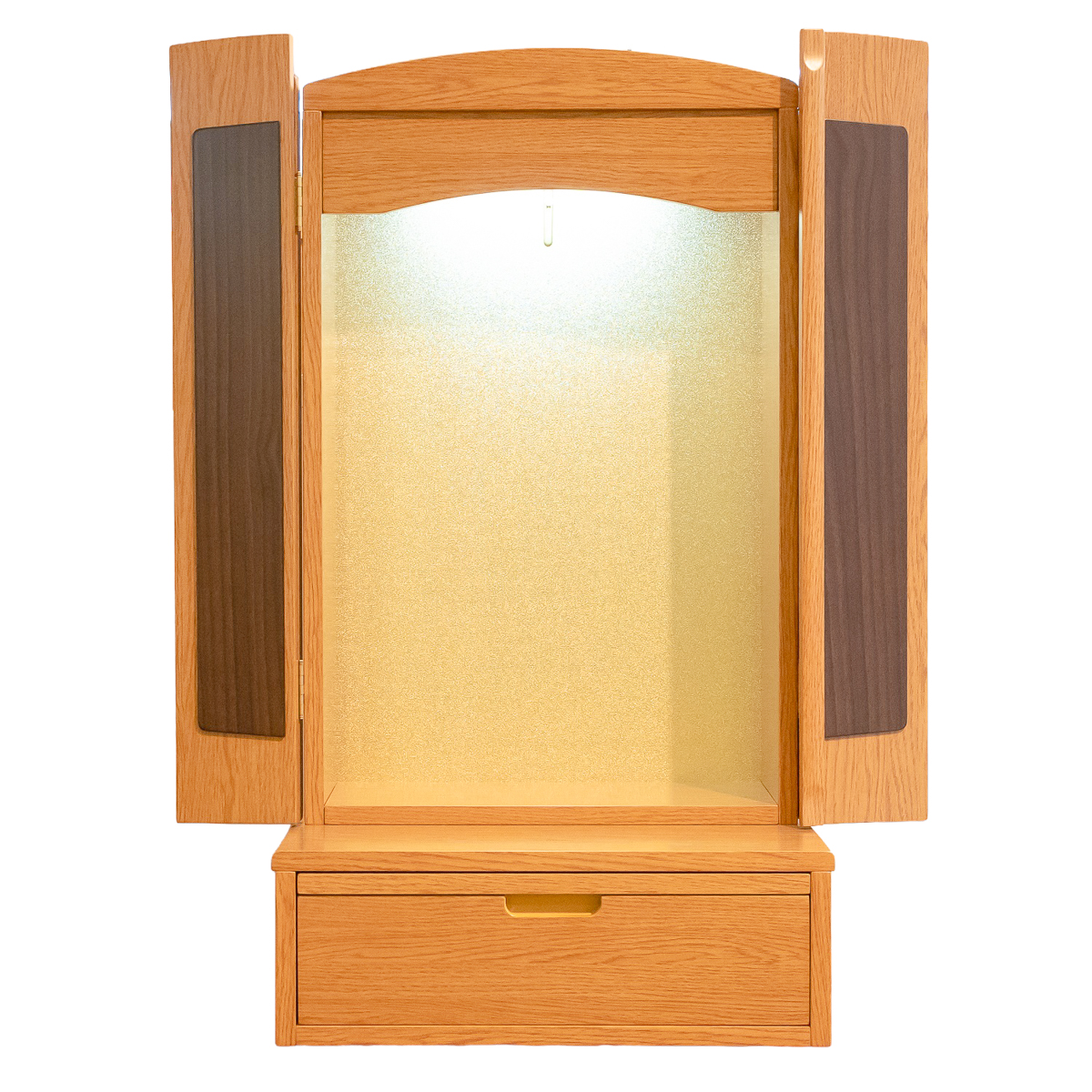 コンパクト仏壇ニューアーチ｜LED照明付｜特装御本尊対応｜創価学会