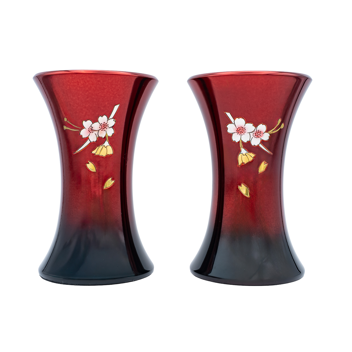 蔵出し特価 紫檀製 赤色 花瓶台 1.6尺 A箱付き 51×33×12cm 