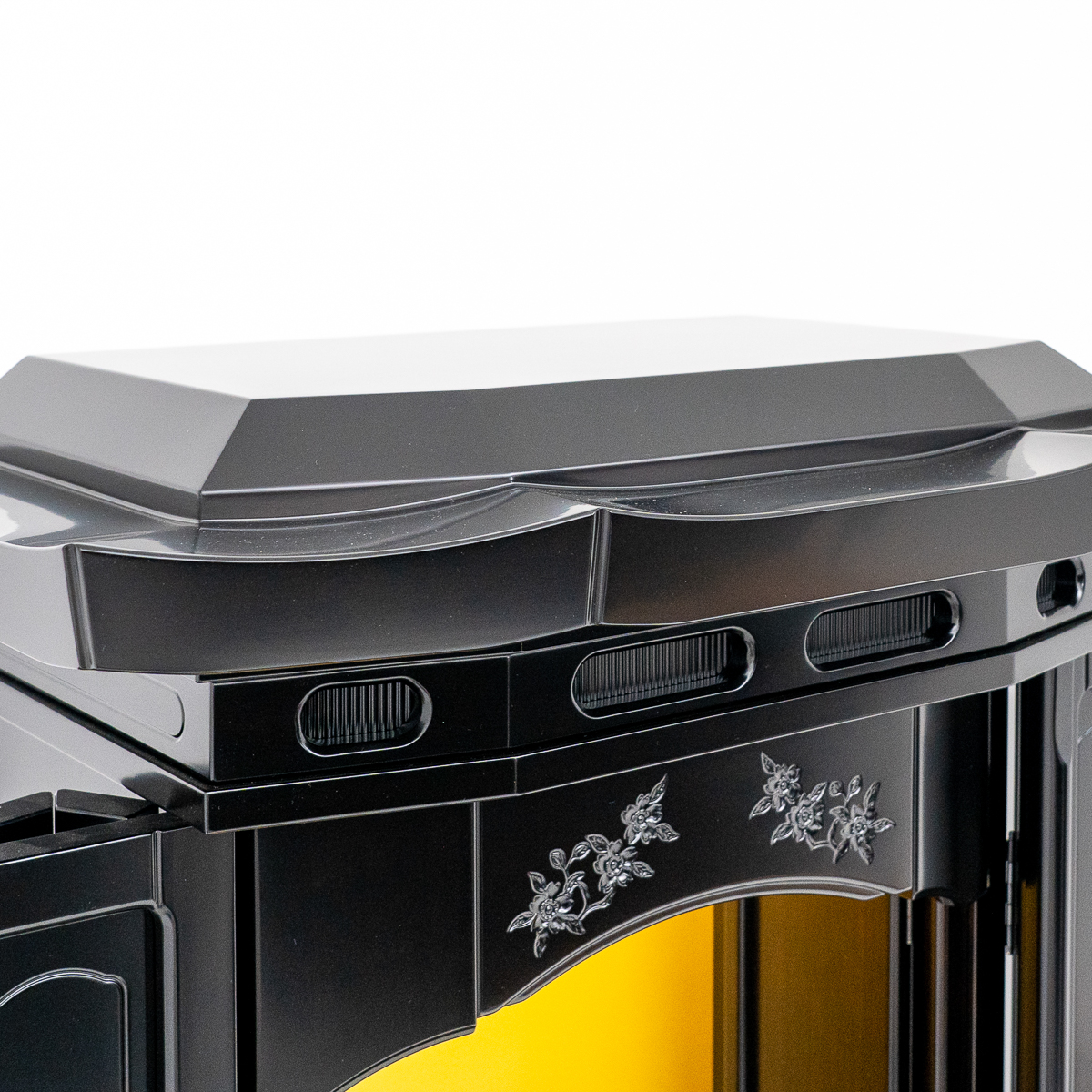 厨子型仏壇大樹｜黒檀｜徳島仏壇｜自動扉｜経机収納型｜特別特装御本尊