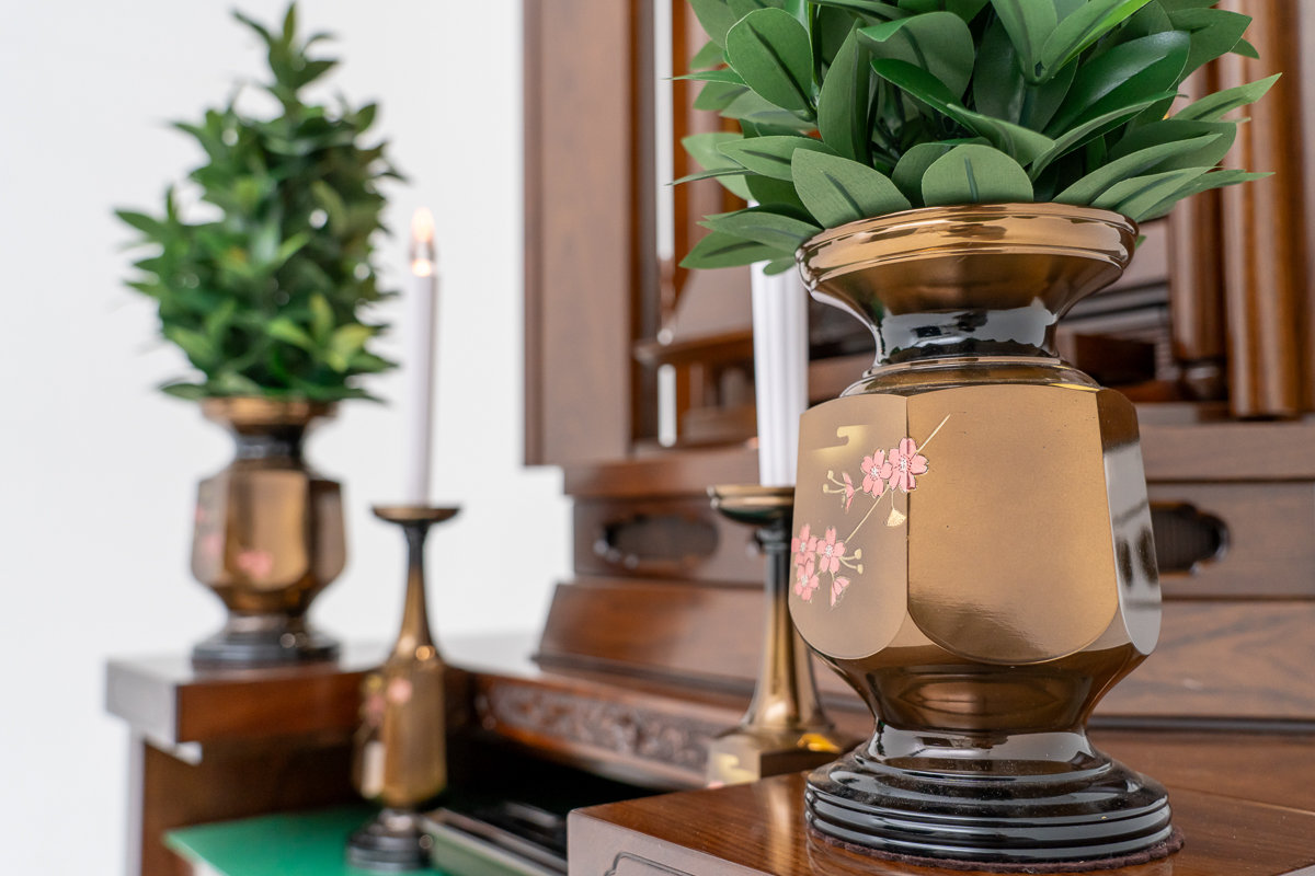 厨子型仏壇大河｜槐｜徳島仏壇｜自動扉｜経机収納型｜特別特装御本尊