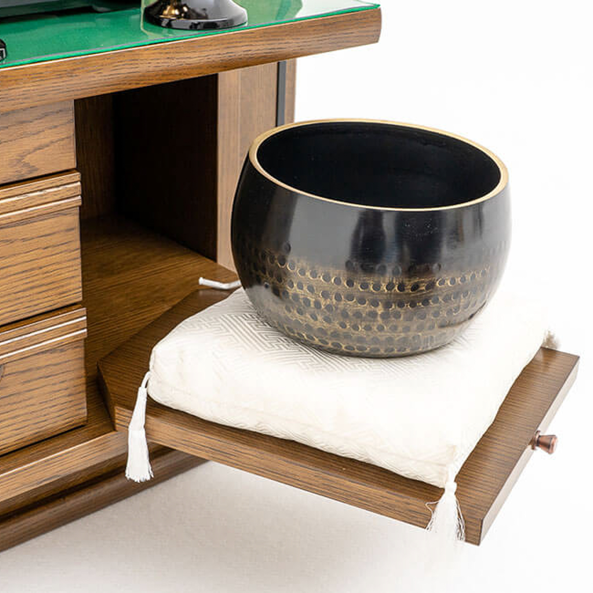 家具調仏壇オリエンタルウッド｜ナラ｜徳島仏壇｜自動扉｜椅子対応｜特