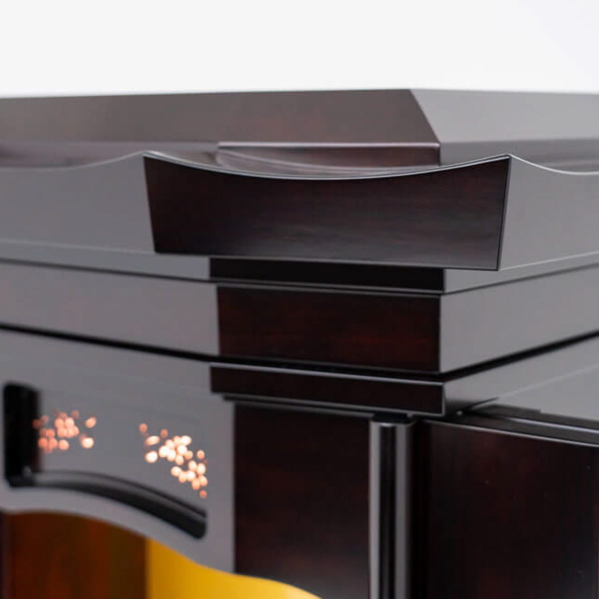 厨子型仏壇暁鐘｜紫檀｜徳島仏壇｜自動扉｜経机収納型｜特別特装御本尊