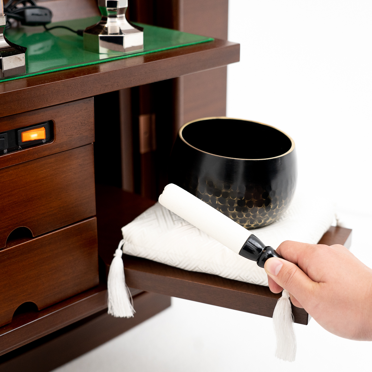 家具調仏壇 家具調仏壇ゼスト｜アサメラ｜徳島仏壇｜自動扉｜特装御本尊対応｜創価