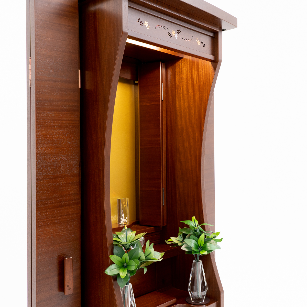 家具調仏壇ゼスト｜アサメラ｜徳島仏壇｜自動扉｜特装御本尊対応｜創価