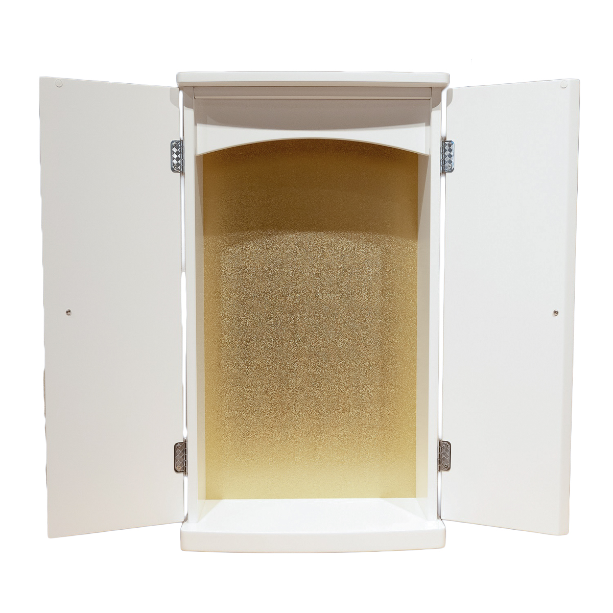 コンパクト仏壇ワイド奉仕｜ホワイト｜特装御本尊対応｜創価学会仏壇