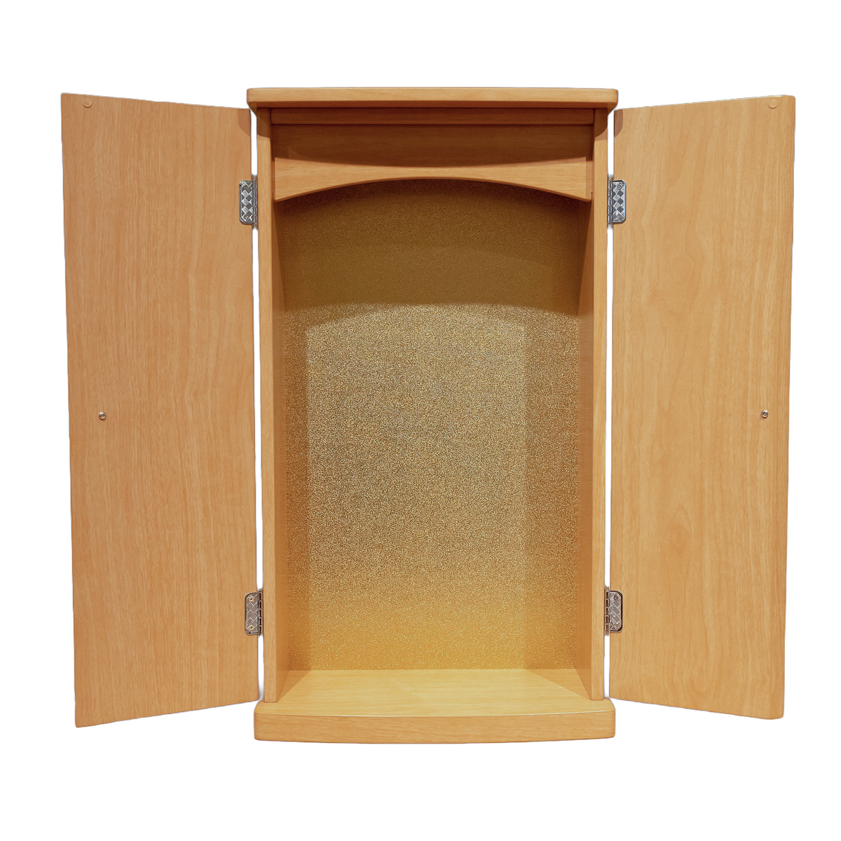 コンパクト仏壇ワイド奉仕｜ライトオーク調｜特装御本尊対応｜創価学会