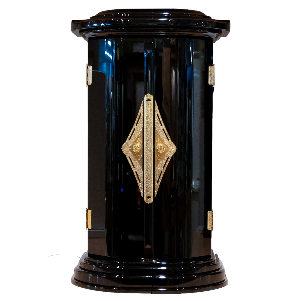 コンパクト仏壇ミニ厨子｜黒うるし調塗｜LED照明付｜特装御本尊対応