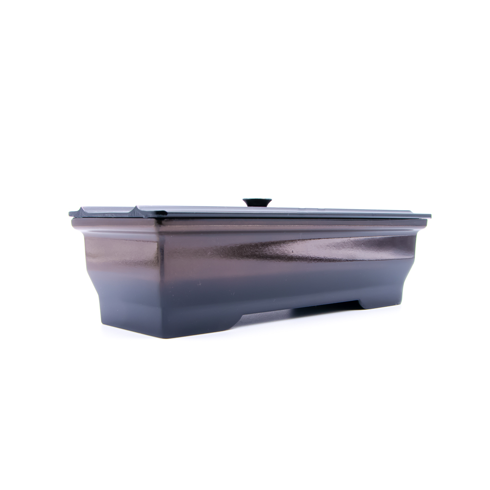 角香炉 銅器 6.3寸 コハクボカシ 寸法8cm×19.5cm×6cm 創価学会仏具